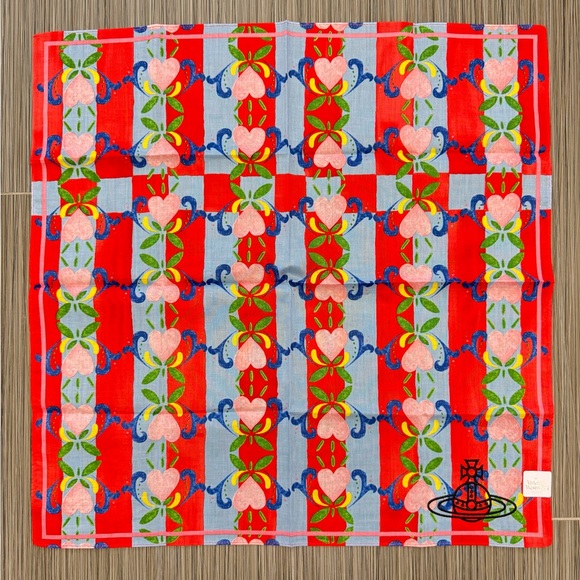 Vivienne Westwood scarf handkerchief bandana multi-purpose Japan Exclusive - Picture 3 of 9